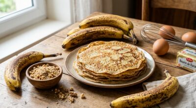 J’ai supprimé la farine de mes crêpes : ce trio d’ingrédients les rend 10 fois plus moelleuses et digestes, testez-les