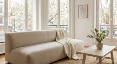 « J’ai tout retiré de mon canapé » : ce textile oublié que les décorateurs s&rsquo;arrachent change le salon ce printemps