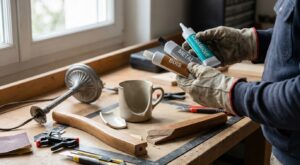 « Je collais tout pareil » : cette erreur avec la colle qui fait tout lâcher sur bois, métal et céramique