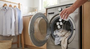 Je n’ai pas repassé une seule chemise depuis janvier : cette astuce avec le sèche-linge tient en 15 minutes