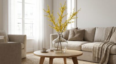 Je ne dépense plus un centime en fleurs : cette méthode japonaise à 0 € métamorphose le salon avec quelques branches