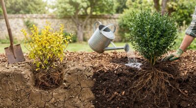 Jeune haie qui jaunit malgré vos arrosages : cette erreur au premier coup de pelle condamne vos racines