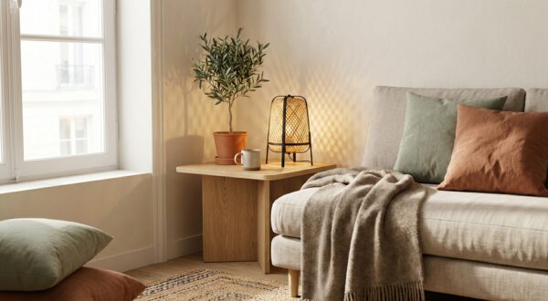 Kiabi : cette lampe en bambou à 53 € s&rsquo;arrache, et la façon dont elle rend votre salon Instagrammable va vous obséder