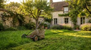 Ma pelouse grillait chaque été : ce réglage de tondeuse en mai l’empêche désormais de brûler