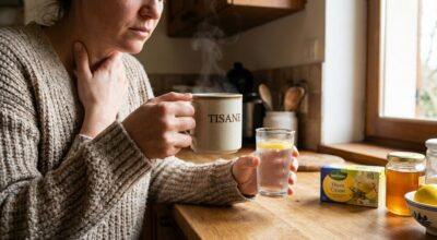Mal de gorge : chaud, froid ou tiède ? Cette façon de boire que les médecins recommandent mais qu’on zappe
