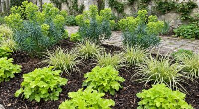 Marre des massifs vides ? Ce trio de feuillages que les paysagistes utilisent les transforme sans fleurs