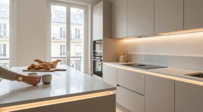 Marre du push capricieux ? En 2026, les cuisinistes misent sur ce rail invisible pour des façades ultra lisses