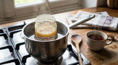 Miel cristallisé : cette astuce de chef le rend liquide en 2 minutes sans perdre ses vertus (surtout pas de micro-ondes)