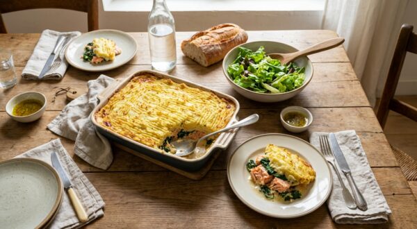 Ne faites plus votre parmentier au saumon sans ce secret de grand-mère qui régale toute la famille