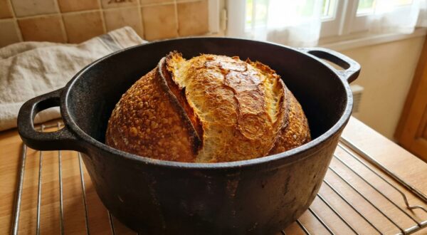 Pain cocotte au levain maison : si votre croûte reste pâle, ce protocole de cuisson va tout changer