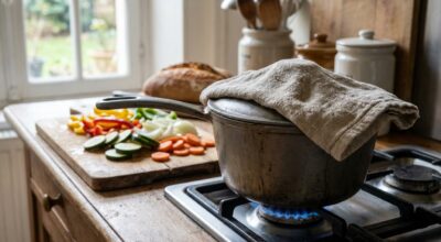 Pas de cocotte en fonte ? Ce simple geste évite de ruiner vos légumes et remplace l’eau et l’huile