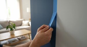 Peinture intérieure : ne peignez plus directement sur le scotch, cette étape cachée bloque enfin toutes les bavures