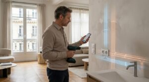 Perçage de mur : ce détail près de vos prises trahit courts-circuits, fuites et murs prêts à s’arracher