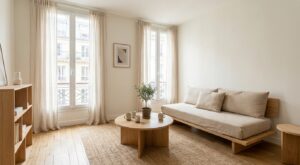 Petits espaces : arrêtez le blanc immaculé, cette nuance méconnue agrandit visuellement vos pièces dès l’entrée