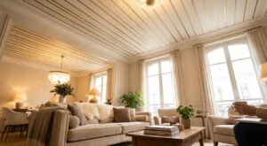 Plafond blanc trop banal ? Ce revêtement effet lattes en promo en ce moment chez Castorama change tout pour moins cher