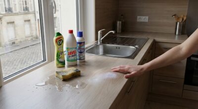 Plan de travail stratifié : cette habitude de ménage « rassurante » qui le détruit en quelques mois