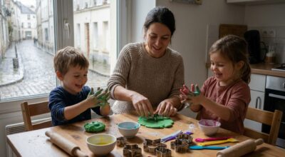 Pluie, enfants agités : ce guide slime et pâte à sel vous évite l&rsquo;écran et cet ingrédient toxique à bannir