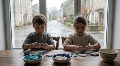 Pluie, enfants surexcités : cette activité créative sans four et ses 5 idées calment le salon en un rien de temps