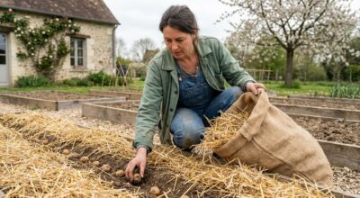 Pommes de terre précoces : cette méthode de plantation vous évite d’arroser tout l’été sans effort