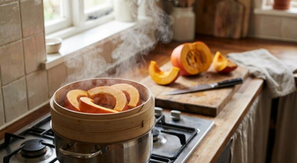 Potiron à la vapeur : ce trio d&rsquo;erreurs ruine tout, voici comment éviter le jus orange dans l&rsquo;assiette