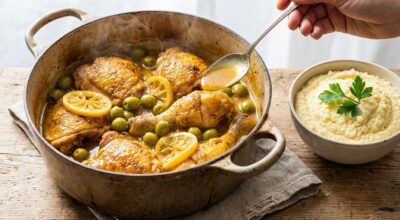 Poulet aux olives fades : ce condiment salé-acidulé que tout le monde oublie métamorphose la cocotte