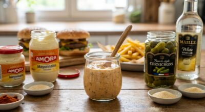 Sauce Big Mac maison : ce mélange précis de 3 ingrédients la rend meilleure que chez McDo en 5 minutes