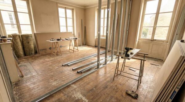 Séparer une pièce : cette erreur de cloison fragilise votre plancher bois (les pros donnent la bonne méthode)