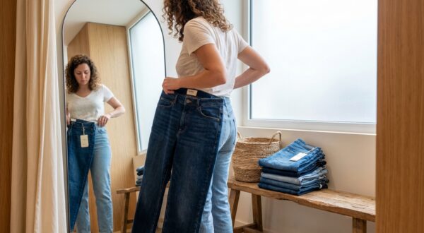 Si vos jeans vous serrent toujours, arrêtez : cette règle méconnue en cabine change tout pour une coupe parfaite