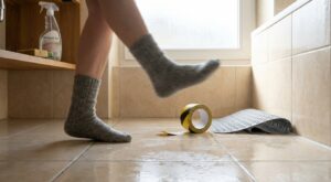 Si votre carrelage se transforme en patinoire, ces 7 réflexes à moins de 30 € peuvent tout changer ce soir