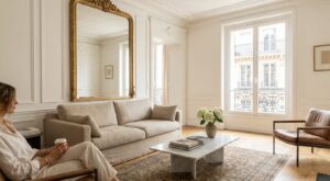 Si votre salon manque de cachet, ce miroir à moulures doré à moins de 40 € va tout changer une fois accroché là