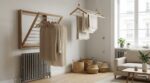 Si votre salon ressemble à une buanderie, cette façon de sécher le linge change tout dans un petit espace