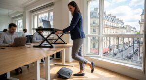 Si vous avez les jambes lourdes au bureau, ce geste de 2 minutes toutes les 30 min évite des dégâts selon les médecins