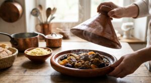 Tajine sucré-salé : ce geste de cuisson oublié qui change tout pour une viande fondante et des fruits confits