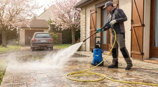 Terrasse, façade, voiture : ce nettoyeur haute pression Nilfisk à -70 € chez Leroy Merlin va vite disparaître