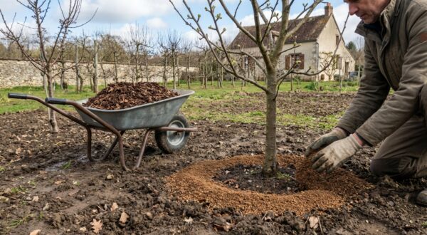 Un seul apport de cet engrais naturel méconnu peut littéralement démultiplier la récolte de vos fruitiers cet été