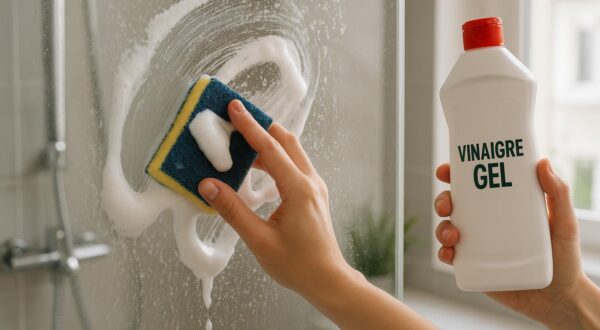 Vinaigre blanc inutile sur votre douche ? Cette simple transformation le rend enfin redoutable contre le tartre