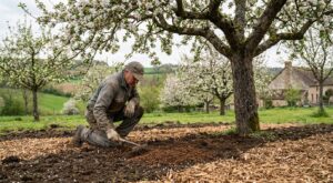 Vos fruitiers donnent peu ? Ce fertilisant naturel à griffer avant fin mars change toute votre récolte