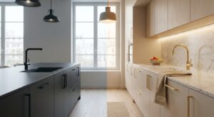 Vos luminaires noirs glacials ? Cette finition dorée satinée les remplace et réchauffe toute la maison