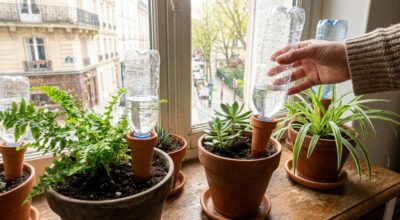 Vos plantes dépérissent dès que vous partez ? Ce système en terre cuite à moins de 20 € les arrose pendant des jours
