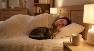 Votre chat dort sur votre oreiller, tout contre votre visage : ce rituel cache un besoin à ne plus ignorer