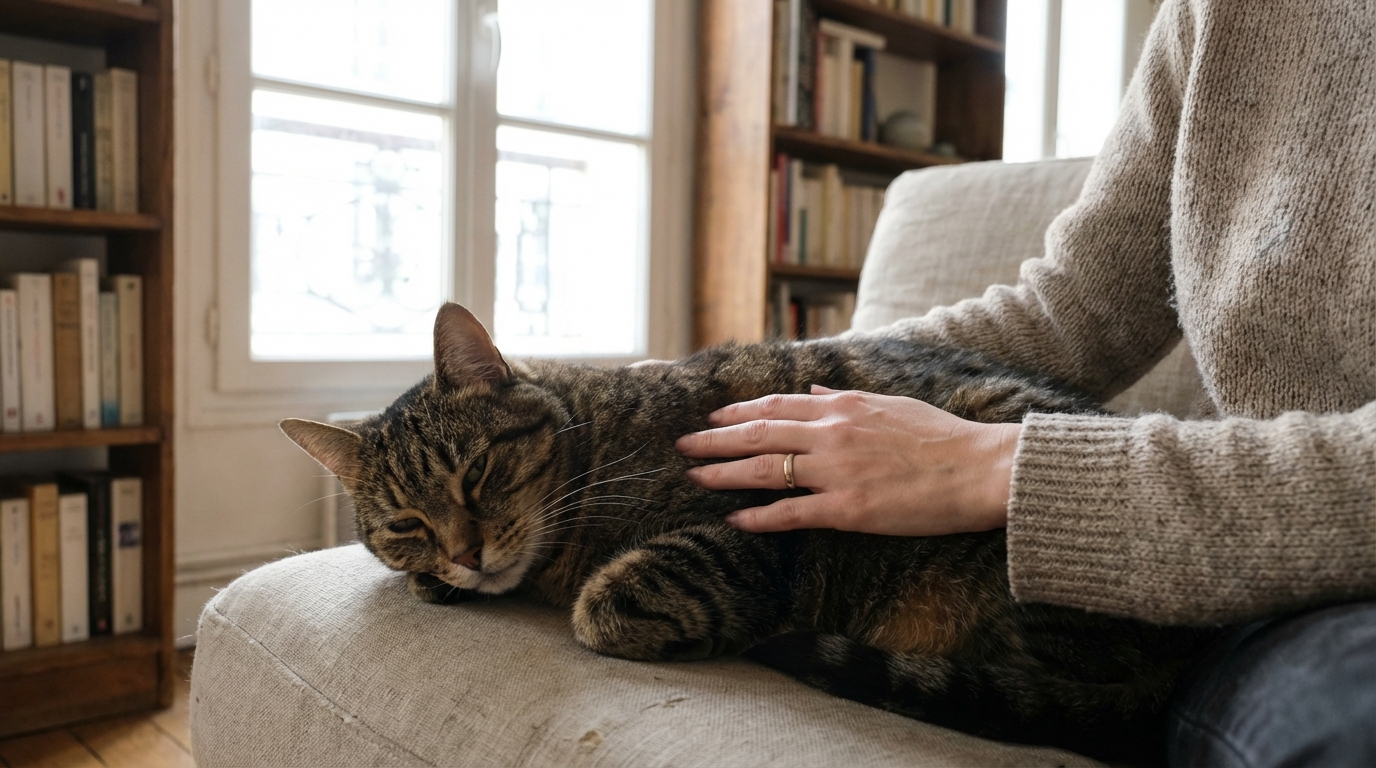 Votre chat ne ronronne pas avec vous ? Ce silence cache souvent bien ...