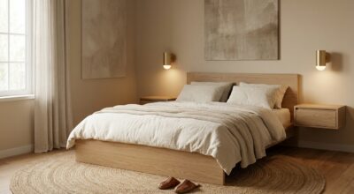 Votre table de nuit déborde ? J’ai banni la lampe de chevet : cette tendance 2025 change tout dans la chambre