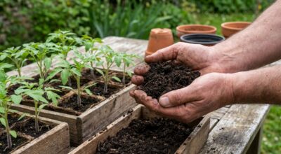 Vous achetez encore du terreau ? Ce déchet du jardin booste les semis et peut vous faire économiser gros