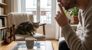 Vous dites « chut » à votre chat pour le calmer ? Voici pourquoi ce petit mot le stresse autant sans que vous le sachiez