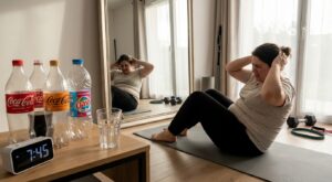 Vous enchaînez les abdos pour un ventre plat, mais cette boisson du quotidien sabote vos efforts en silence