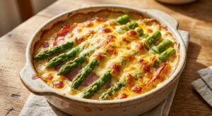 Adieu les endives au jambon : ce gratin à la béchamel au parmesan et ce légume vert de saison bluffe tout le monde