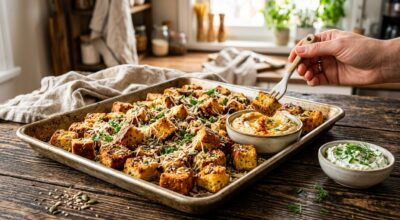 Apéro : ce pain perdu salé au four, anti-gaspi et pas cher, a fait oublier tous mes biscuits du commerce