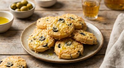 Apéro : ces cookies salés parmesan-olives ultra croustillants, à condition d’éviter ce geste qui les ramollit