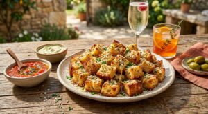 Apéro : ces petits cubes au parmesan qui rendent accro sont faits avec ce reste que vous jetez chaque jour