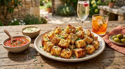 Apéro : ces petits cubes au parmesan qui rendent accro sont faits avec ce reste que vous jetez chaque jour